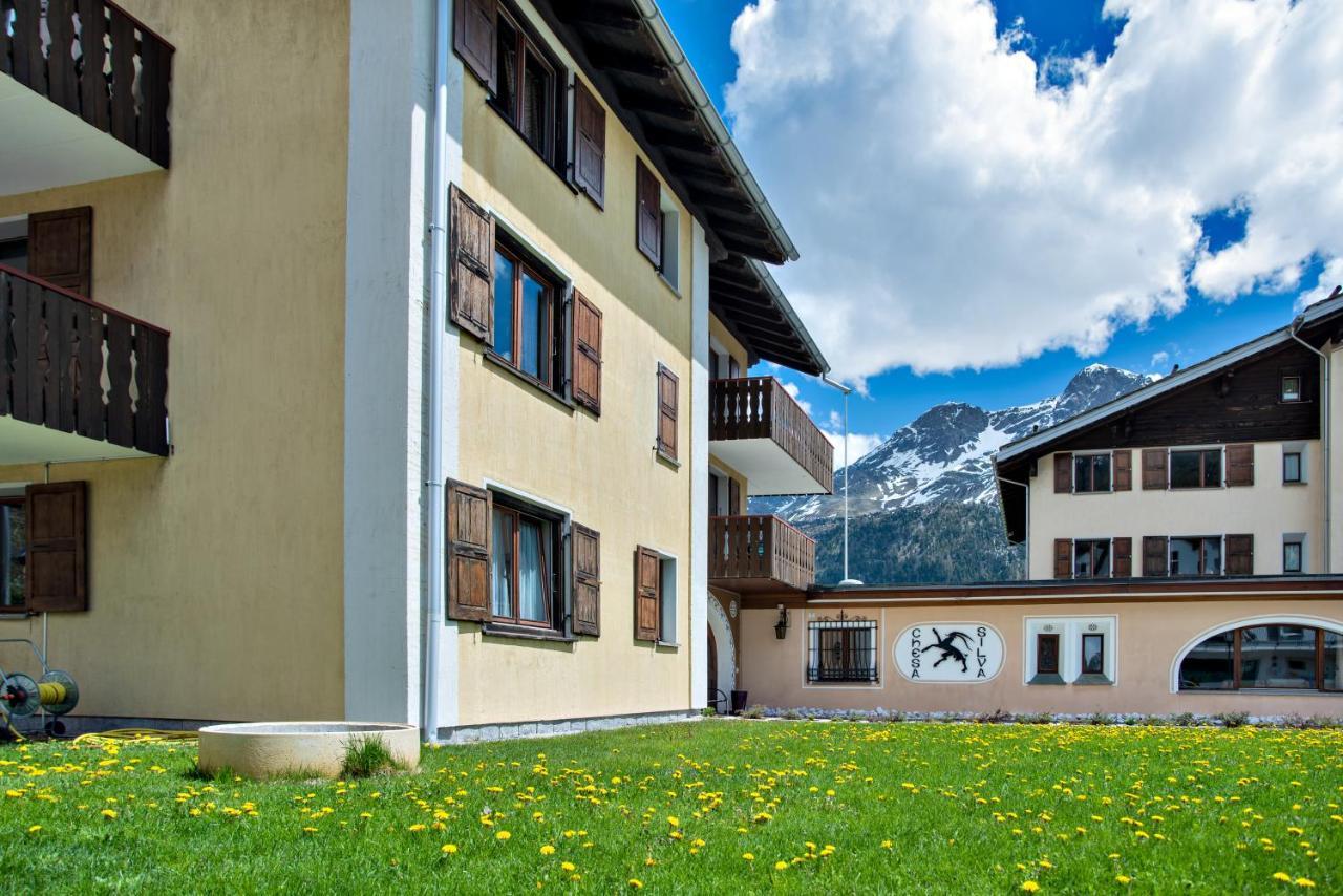 Silva Appartments And Rooms Silvaplana Bagian luar foto