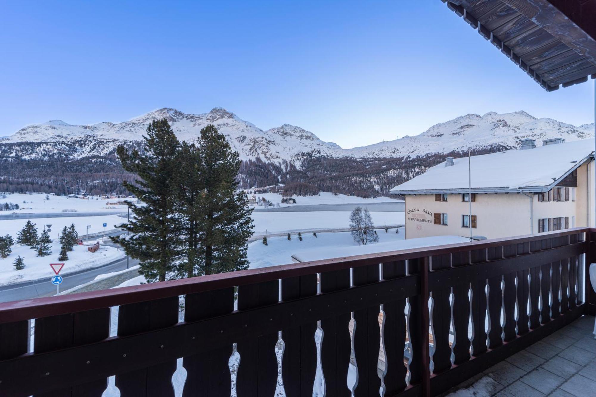 Silva Appartments And Rooms Silvaplana Bagian luar foto